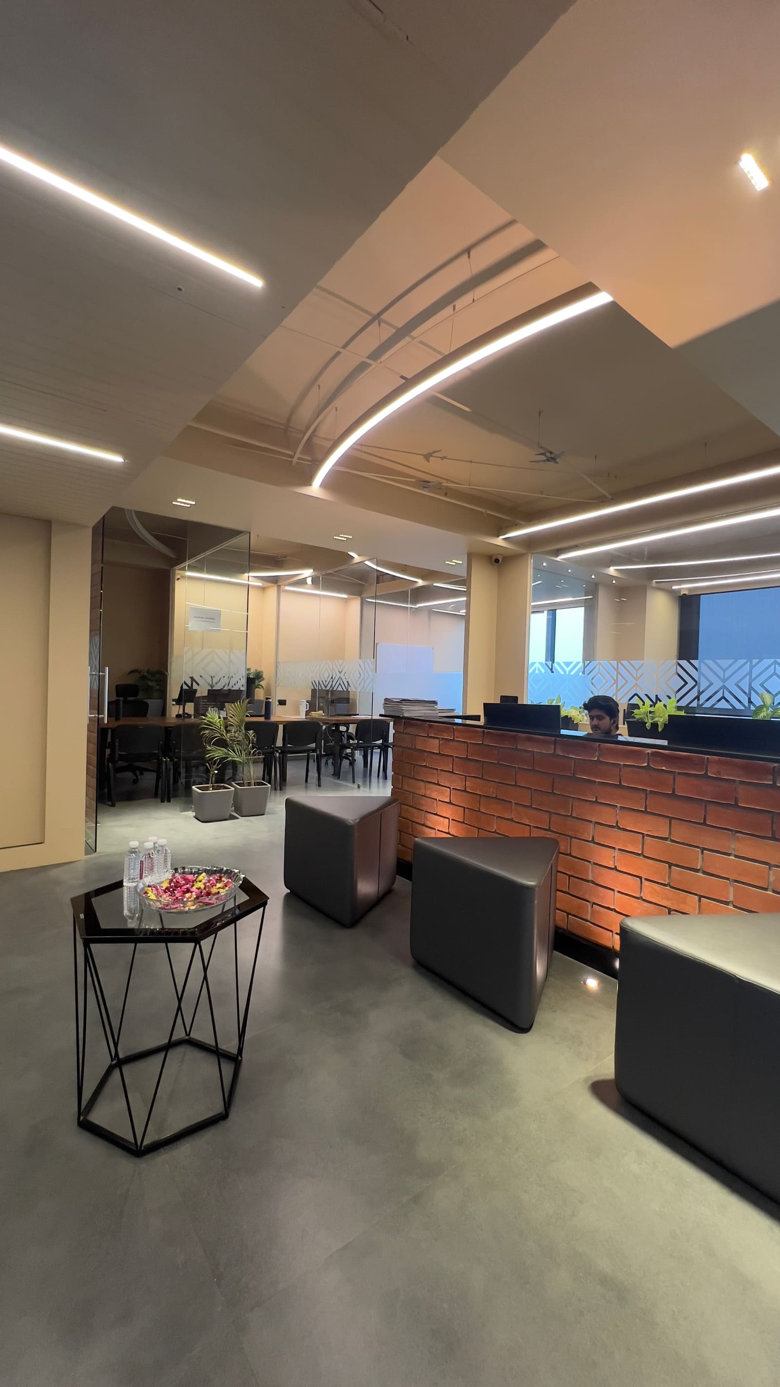 Edge International office lounge