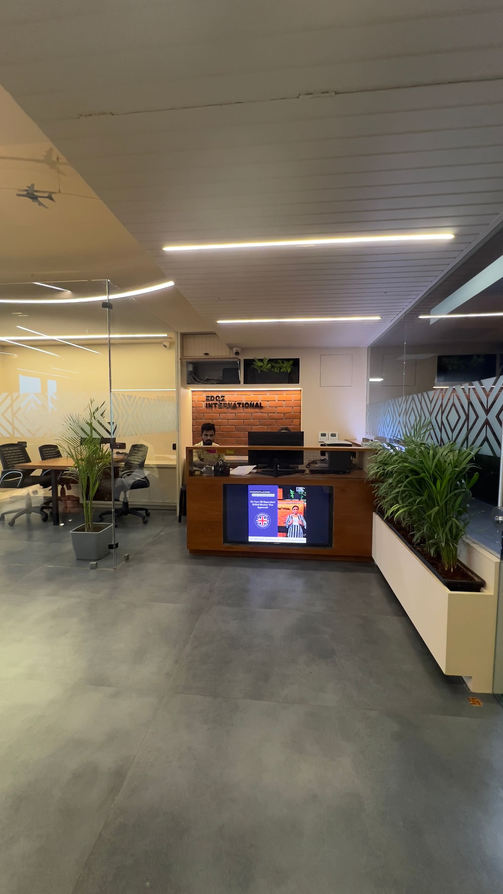 Edge International office reception